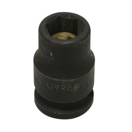 7212HM Dado de impacto con imán cuadro de 3/8" 6 puntas en pulgadas 3/8" Urrea 7212HM URREA