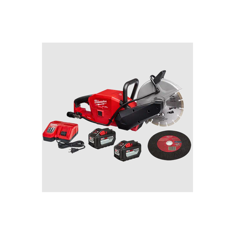 Cortadora 9" 18 V Fuel One Key Milwaukee 2786-22HD