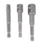 Adaptadores Para Dados, 1/4", 3/8" Y 1/2", 3 Piezas Truper 10752