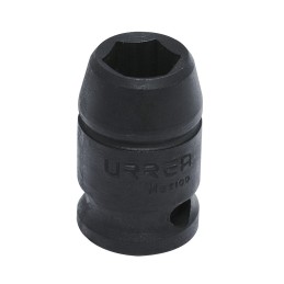 7418H Dado de impacto cuadro de 1/2" 6 puntas en pulgadas 9/16" Urrea 7418H URREA