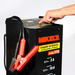 Cargador Baterías Arranc Probador Amperímetro 2/10/50/125/225 Amp MIKELS CBAP-225 MIK-CBAP-225 MIKELS