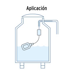 Flotador eléctrico con cable de 3 m, Foset 49347 FOS-49347 FOSET