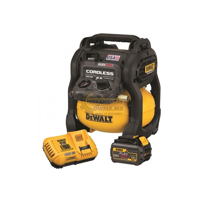 Compresor De Aire Inalambrico Flexvolt 60 V Max DEWALT