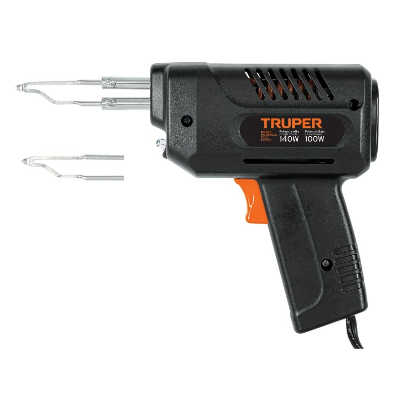 Cautín 140 W Tipo Pistola Con 2 Temperaturas TRUPER 17548