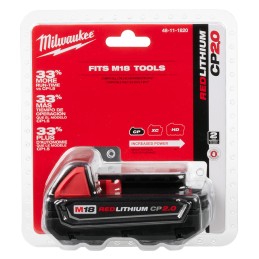 Bateria Cp 2.0 M18 Redlithium Milwaukee 48111820