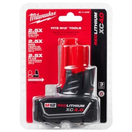 Bateria M12 Redlithium Xc 4.0 Capacidad Extendida Milwaukee 48112440