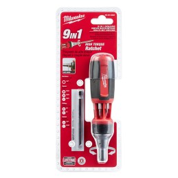 Desarmador Multipunta Matraca 9 en 1 MILWAUKEE 48222322