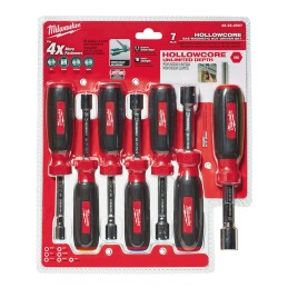 Desarmadores de Caja para Espárrago SAE HollowCore 7 piezas MILWAUKEE 48222507