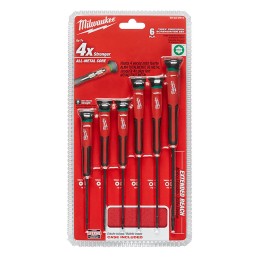 Desarmadores de Precisión Torx estuche 6 piezas MILWAUKEE 48222610