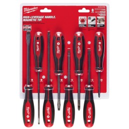 Desarmadores ECX 8 piezas MILWAUKEE 48222708