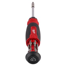 Desarmador Multipunta Matraca 14 en 1 MILWAUKEE 48222903