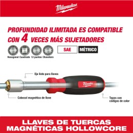 Pinzas de presión torque Lock mordaza recta 7" MILWAUKEE 48223507