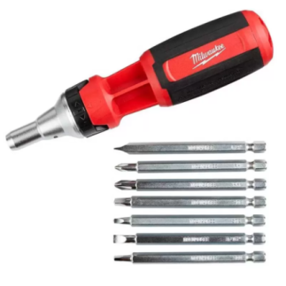 Desarmador Con Multipuntas 9 En 1 Milwaukee 48-22-2322