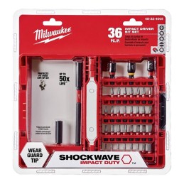 Puntas de Impacto Shockwave 36 piezas MILWAUKEE 48324005