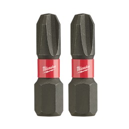 Punta de Impacto phillips No3 x 1" 2 piezas MILWAUKEE 48324413