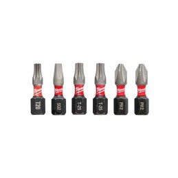 Puntas de Impacto 1" 6 piezas variado + Socket magnético 3" MILWAUKEE 48324515