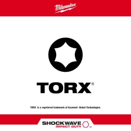 Puntas de Impacto torx 1" 7 piezas variado MILWAUKEE 48324615