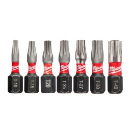 Puntas de Impacto torx 1" 7 piezas variado MILWAUKEE 48324615