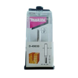 Fresa Recta 2 Filos 1/4" Larga Ct Zanco 1/4" MAKITA ACCESORIOS D49030