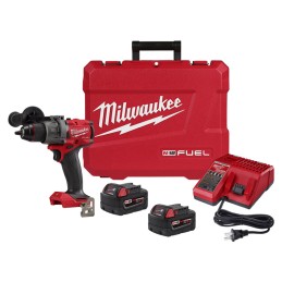 Rotomartillo 1/2" 18 V Fuel + 2 baterías 5 A + estuche + dados Milwaukee P324-2904