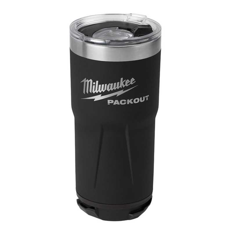 Vaso 20 oz PACKOUT Negro MILWAUKEE AMIL48228392B