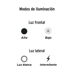 Linterna LED 2 en 1 280 lúmenes + cable usb TRUPER TRUP-1003