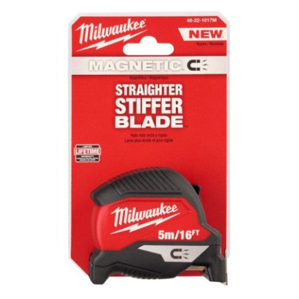 Flexometro Magnético 5 m/16ft Milwaukee 48221017M