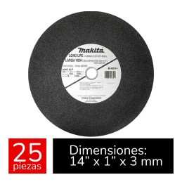 Disco Abrasivo Corte Metal 14" Makita B3051425