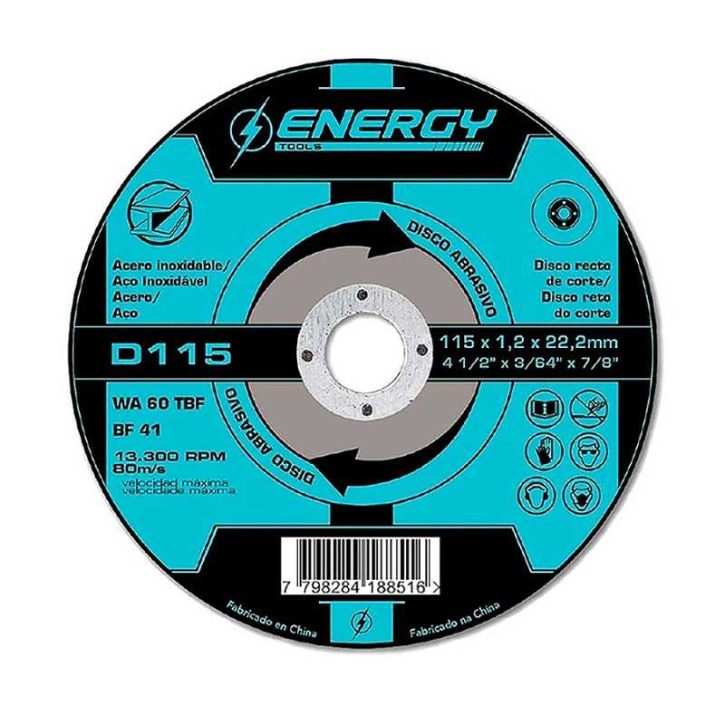 Disco de Corte 4-1/2 Energy D11510