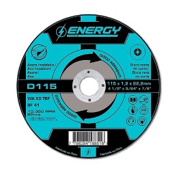 Discos de Corte 4-1/2 Energy D11510KIT100