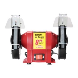 Esmeril De Banco 8" (3/4 Hp, 400 W, 3.450 Rpm) MIKELS ED-8