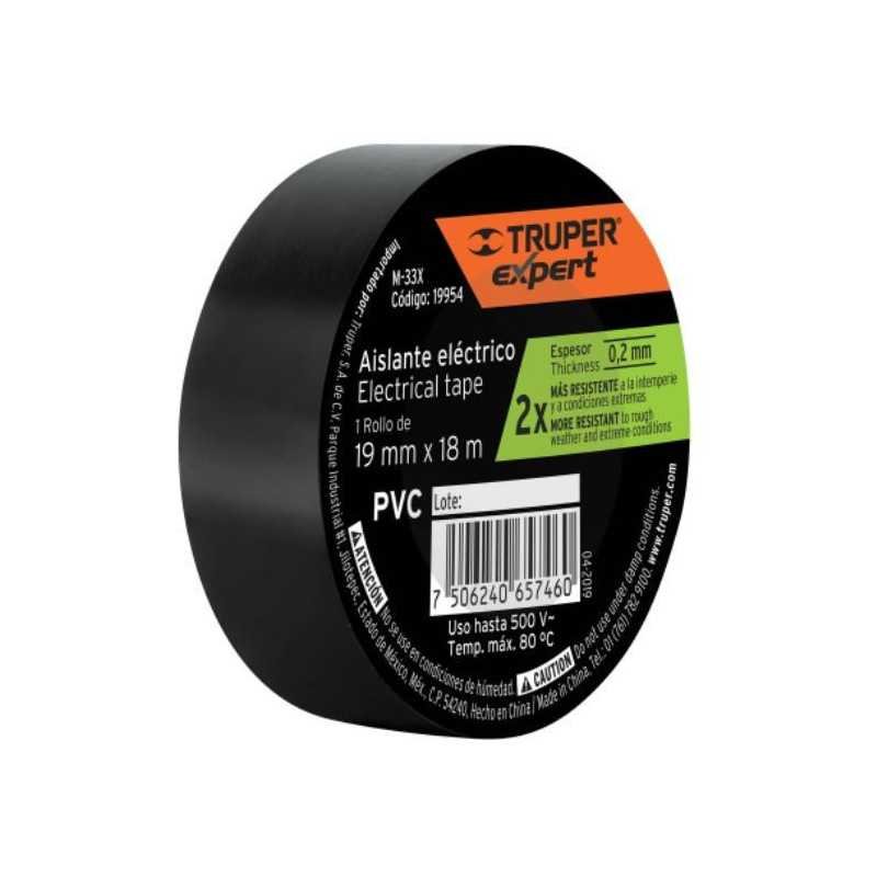 Cinta De Aislar 19Mm X 18M Truper Expert 19954