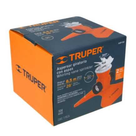 Aspersor Base De Acero Con Aspas Truper 10329