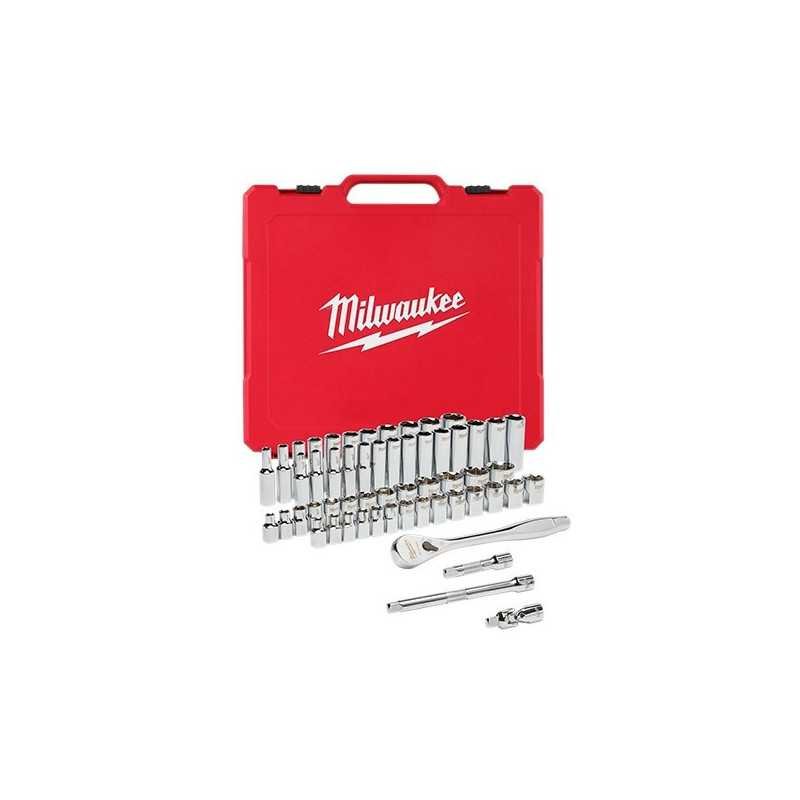 Dados Métricos 3/8" 56 Piezas Milwaukee 48229008