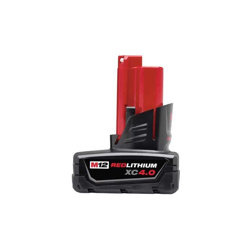 Bateria M12 Redlithium Xc 4.0 Capacidad Extendida Milwaukee 48112440 AMIL48112440 MILWAUKEE ACCESORIOS