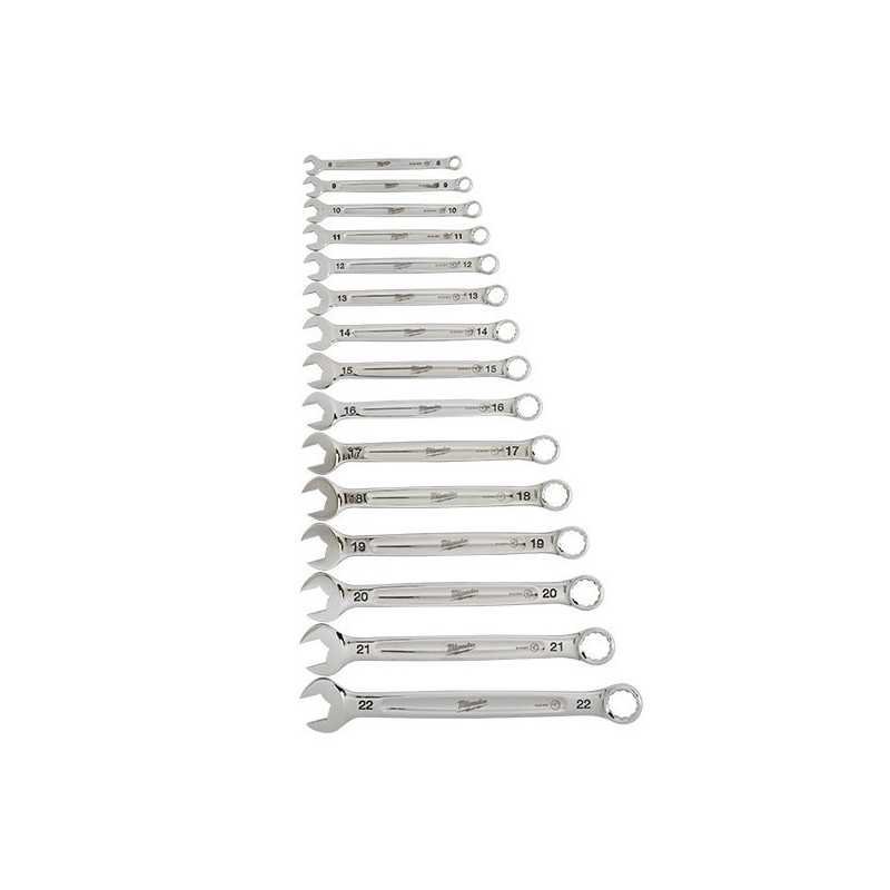 Llaves Combinadad Metricas 15 Piezas AMIL48229515