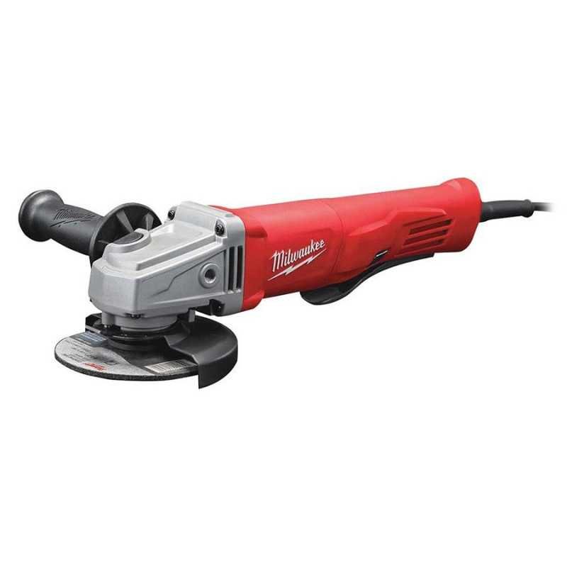 Esmeriladora Angular Mini 4-1/2" 1,400 W 12,000 rpm con bloqueo MILWAUKEE 614130