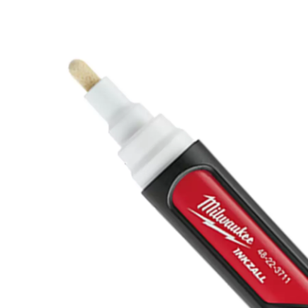 Marcador líquido Inkzall punta media blanco MILWAUKEE 48223712