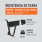 Carretilla 5.5 ft3, llanta imponchable Truper 10252