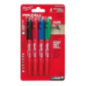 Marcadores líquidos Inkzall punta fina variado 4 piezas MILWAUKEE 48223106