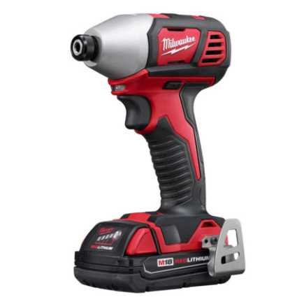 Llave De Impacto 1/4" 18 Volts 2,750 Rpm Milwaukee 2657-22CT