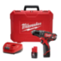 Destornillador 3/8" Compacto 12 Volts Li-Ion 0-400, 0-1,500 Rpm Milwaukee 2408-22 Destornillador 3/8" Compacto 12 Volts Li-Ion 0-400, 0-1,500 Rpm Milwaukee 2408-22