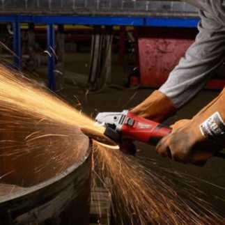 Esmeriladora Angular Mini 5" 2,100 W 11,000 rpm MILWAUKEE 611733