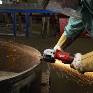 Esmeriladora Angular Mini 5" 2,100 W 11,000 rpm MILWAUKEE 611730