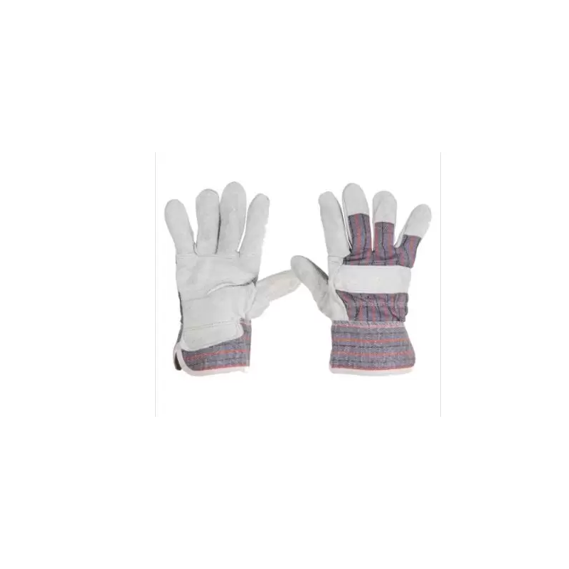 Guantes de carnaza y loneta con refuerzo pretul TRUPER TRUP-29976