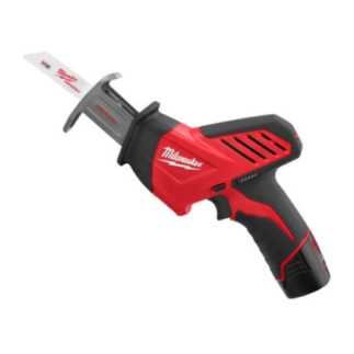 Sierra Sable Hackzall 12 V + batería 1.5 A + bolsa MILWAUKEE 2420-21