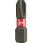 Punta de Impacto phillips No3 x 1" 2 piezas MILWAUKEE 48324413