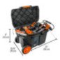Caja herramienta, plástica, 23', con rueda TRUPER TRUP-10902