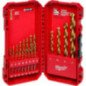 Brocas De Titanio 20 Piezas Milwaukee 48-89-1105 Brocas De Titanio 20 Piezas Milwaukee 48-89-1105