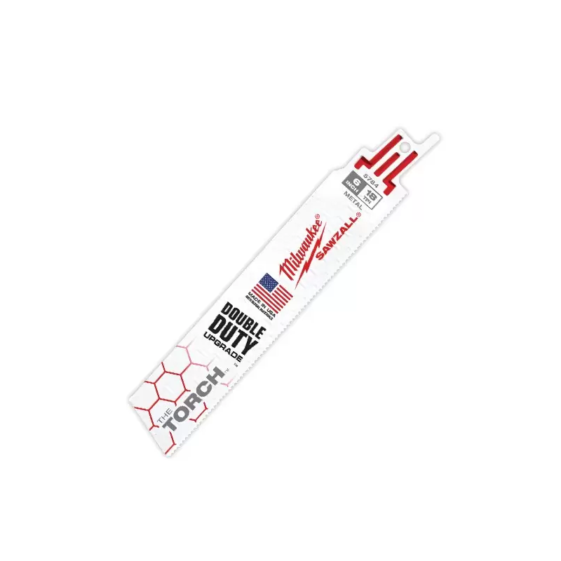 Segueta Super Sawzall 18 Dientes 6 Largo Corte Metal De 1/8" Milwaukee 48005784